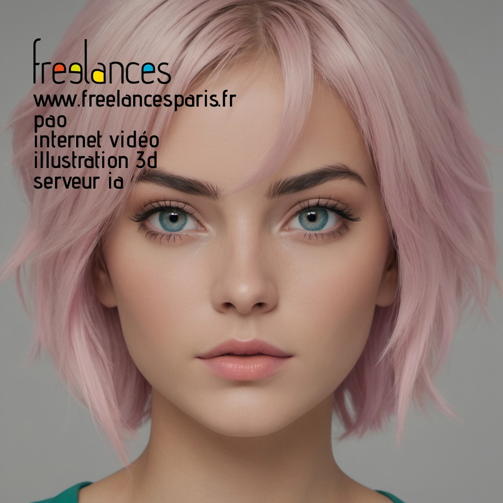 Pao mise en page internet vidéo illustration 3d serveur IA générative AI freelance paris studio de création magazines 8l6nijz0